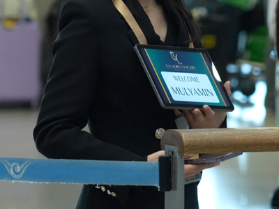 Airport pickup and arrival service